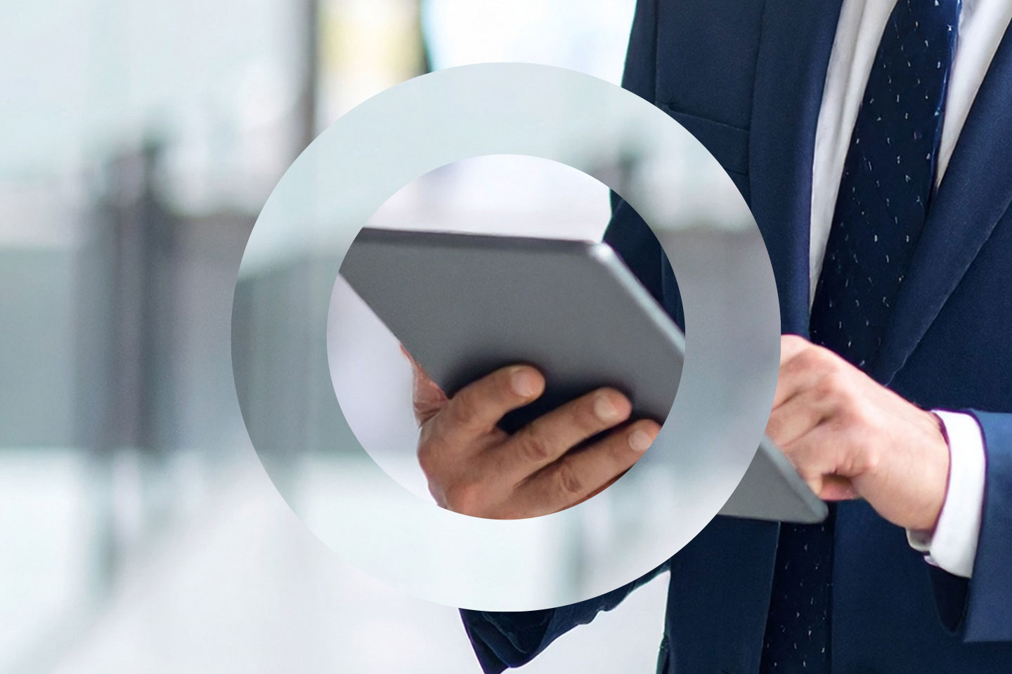Man Holding Clipboard